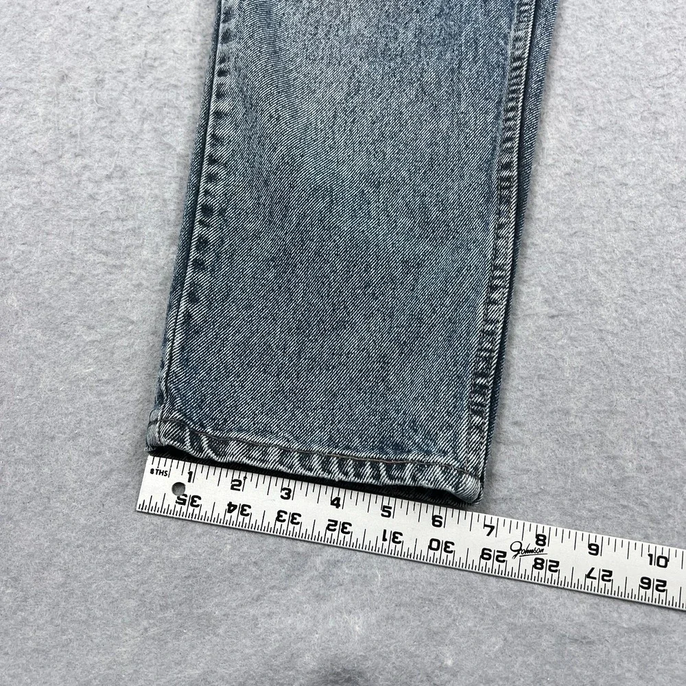 VTG Levis 550 Jeans Men's 34x30* Blue Washed Denim‎ Cotton Red Tab Made in USA